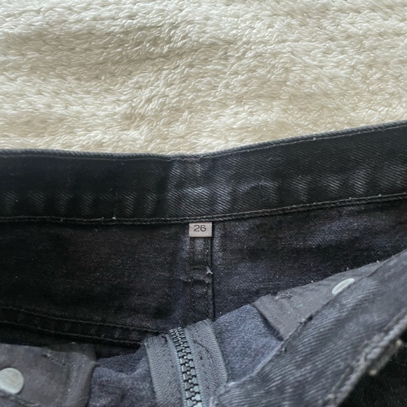 Carmar denim skirt black size 26 - Picture 2 of 4